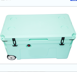 120L Large Insulated PE LLDPE Plastic Fishing Cooler Box <strong>with</strong> <strong>Wheels</strong> Thermal Hard Ice Lunch <strong>Bag</strong>/ <strong>Cool</strong> Box 90L Storage Capacity - Product Image 4