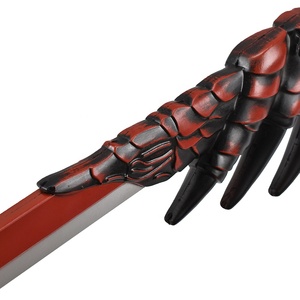 110cm trò chơi Quái Vật Hunter thế giới iceborne an toàn <span class=keywords><strong>larp</strong></span> vũ khí bản sao PU bọt Katana rathalos dài thanh Kiếm đồ chơi - Product Image 5