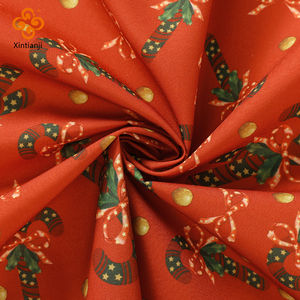 Rayures personnalisées bricolage <span class=keywords><strong>graphique</strong></span> dessin animé sublimation décoration maison mignon designer polyester matelassé <span class=keywords><strong>tissu</strong></span> à coudre pour décoration de noël - Product Image 2