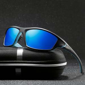 Lunettes de soleil polarisées personnalisées avec logo pour hommes et femmes, anti-vent, protection UV400, pour le cyclisme, la conduite et le sport - Product Image 3