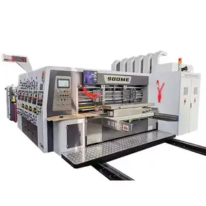 Fully Automatic Paper Cardboard Machine/carton Machine/corrugated Machine Printing Slotting Machine