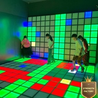 Prix usine Pengxing 30x30cm Projecteur de sol interactif LED pour jeux actifs à vendre