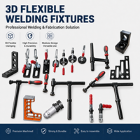 Gabarits et Fixations de Positionnement de Soudage Réglables, Accessoires de Serrage Modulaires de Haute Précision pour Table de Soudage Flexible 3D