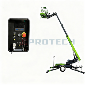 Plateforme de travail en hauteur télescopique articulée électrique remorquable à bon <span class=keywords><strong>prix</strong></span> 14M 16M JCPROTECH T14 24m de hauteur de travail - Product Image 3