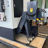Tour-fraiseuse CNC TCK56x500 3 axes, axe Y, KND, à banc incliné horizontal, prix compétitif
