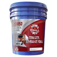 Óleo de motor diesel grande barril preço médio 18l/20l CI-4 20w-50