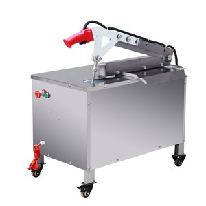 100-250 kg/giờ thương mại điện thủy lực tự động thịt bò xương cắt thép không gỉ thịt lợn và thịt cừu xương sườn máy cắt - Product Image 2