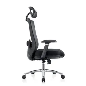 Nouvel arrivage, siège rotatif de bonne qualité, meilleures chaises de bureau économiques avec support lombaire 2D