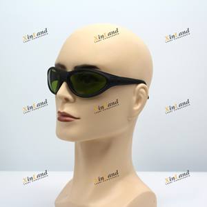 Wraparound 1064nm OD6 + fibra infrarroja Nd Yag gafas de seguridad láser gafas de protección ocular para marcado de limpieza de corte láser - Product Image 1
