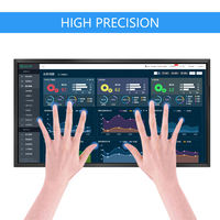 Cadre tactile infrarouge multi-touch de 43 pouces avec interface USB Nouveau design pour les écrans LCD/LED