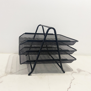 New Arrival Storage 3-Tier Desk Document File Tray Organizer For Office Home & Study