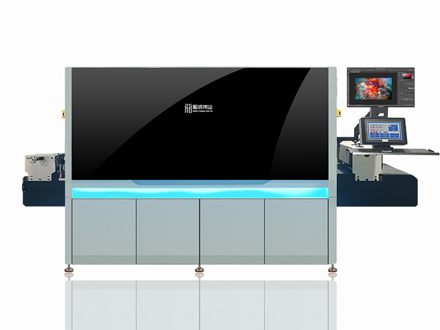 New Automatic Wood Floor UV Printing Machine 50 Meter/Min Single Pass 4-Heads Printer for Acrylic with UV LED Curing System