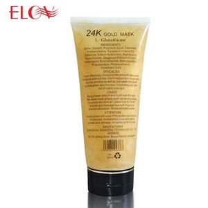24K Gold Foil Mask Moisturizes Brightens Skin Tone Pores Peel-off Golden Mask - Product Image 4