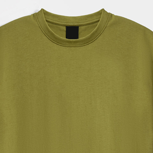 Prix de gros dernière conception solide 100% coton décontracté respirant séchage rapide T-shirts pour hommes à vendre - Product Image 6
