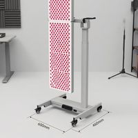 Support articulé en fer à rotation 360° sans friction, angle réglable, maintien sécurisé, action pivotante sans fin, utilisation corporelle SREST-S