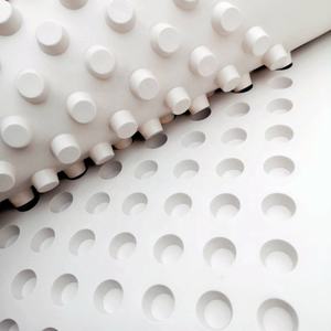 Planche en géocomposite de 20 mm avec <span class=keywords><strong>membrane</strong></span> géotextile non tissée de 100 g/m² <span class=keywords><strong>pour</strong></span> mur de soutènement - Product Image 4