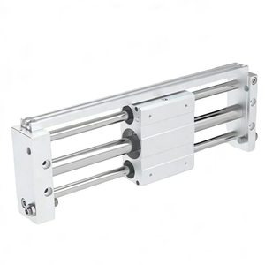 Cilindro Neumático sin Vástago Serie CY1L, Cilindro <span class=keywords><strong>de</strong></span> Aire con Guía Lineal <span class=keywords><strong>de</strong></span> Acoplamiento Magnético para Automatización - Product Image 2