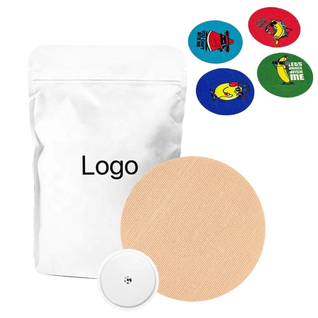OEM Custom Printed Waterproof CGM Sensor Patch Sensor Covers Freestyle Adhesive Patches for Dexcom G6 G7/Libre1 2 3/Omnipod