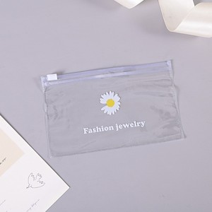 Bolsas <span class=keywords><strong>de</strong></span> Embalaje Cosméticas Transparentes <span class=keywords><strong>de</strong></span> PVC con Cierre <span class=keywords><strong>de</strong></span> Cremallera, Diseño Fresco y Pequeño, Versión Coreana, para Champú, Mascarilla Facial, Rubor - Product Image 5