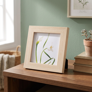 <b>Pine</b> Wooden Photo Frame Modern Simple Picture Frame <b>Table</b> Customized Size Picture Frame Wholesale Factory - Product Image 3