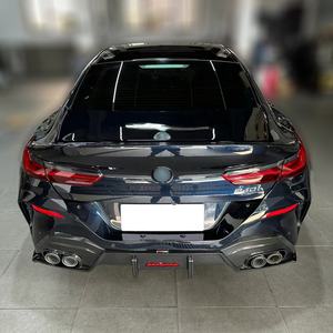 Para <span class=keywords><strong>BMW</strong></span> <span class=keywords><strong>8</strong></span> series M Sports G14 G15 G16 labio frontal de fibra de carbono con luces LED difusor trasero labio de parachoques - Product Image 5