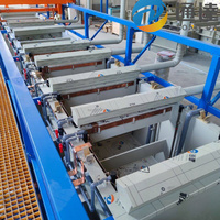 Kit de placage de chrome d'usine de placage de nickel de machine de galvanoplastie