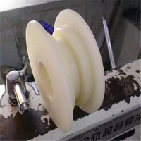 Poulie de poulie à courroie ronde en nylon/POM en plastique OD personnalisée pour machines et câbles industriels/corde/poulie à rouleaux