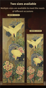 Cuadros de Bronce de Cuatro Lados Ideales para Arte Chino, Decoración de Vestíbulo, Sala de Estar y Oficina - Product Image 5