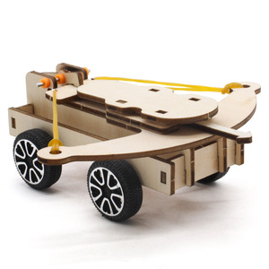 Coche Catapulta de Madera, Kit de Ciencia DIY, Juguete Educativo Manual para Niños de 7 a 9 Años - Product Image 2