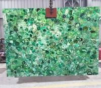 Prix d'usine en gros grandes dalles d'agate translucide en pierre semi-précieuse polie naturelle rétroéclairée