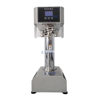 Machine de scellage de boîtes de conserve électrique semi-automatique intelligente de table anti-déversement pour ligne de mise en conserve de boissons et d'aliments