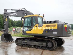 เครื่องจักรก่อสร้างคุณภาพสูง รถขุดมือสอง Volvo EC200D รถขุดตีนตะขาบ EC200 สำหรับขาย - Product Image 2