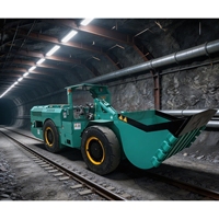 Chargeuse de roche souterraine à structure étanche anti-poussière, longue durée de vie, pour mines non-charcives, Scooptram