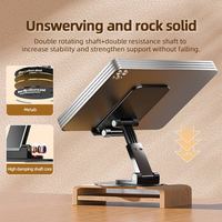 Support de téléphone portable de bureau extensible pliable support universel pour iPhone pour téléphone portable Samsung pour tablette iPad