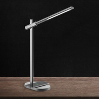 Protection des yeux Apprentissage Charge Lampe de bureau Apprentissage de la lecture en alliage d'aluminium Pliante Métal Charge sans fil Lampe de bureau