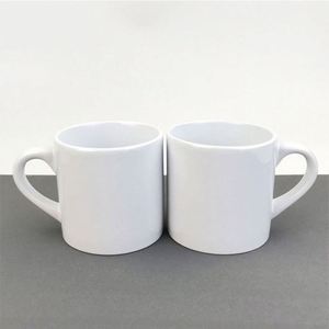 Tasses en céramique blanches vierges de qualité supérieure 6 oz pour sublimation, personnalisables en gros - Product Image 3