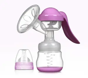 Hands Milking Device 150ml Breastfeeding Milk Extractors Pump Wearable Portable Baby Breast Pumps