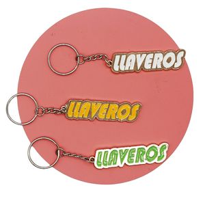 Aleación zinc palabra etiqueta matrícula <span class=keywords><strong>Spotify</strong></span> DIY 3D holograma llaveros CHAVEIRO negocio Diseño etiqueta borde logotipo <span class=keywords><strong>personalizado</strong></span> llavero - Product Image 5