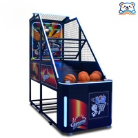 Machine de jeu d'arcade de basket-ball et de boxe à monnayeur Dreamland avec accepteur de billets pour centres de jeux intérieurs