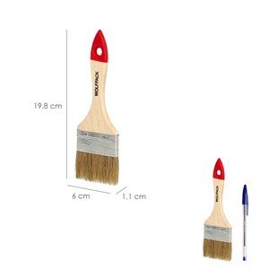 Spazzola bianca a doppia setola Brico n. 24 (Larghezza setole 63 mm.) 2-1/2") - Product Image 2