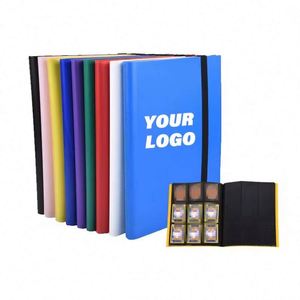 Classeurs de cartes PP à 9 pochettes multicolores pour TCG, MTG, cartes de baseball – Cadeaux promotionnels personnalisés - Product Image 1