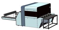 Nueva Impresora Digital de Cartón de Una Sola Pasada con Cabezal de Impresión HP PageWide A3 de 4 Colores para Impresión de Cartón Corrugado y Cajas de Cartón