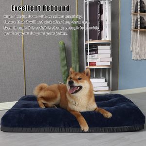 Big Dog Mat Corduroy Solid Square <b>Pad</b> Medium Large Dogs Oversize Pet Sleeping <b>Bed</b> Thick Dog Sofa Removable Washable Pet Supplies - Product Image 6