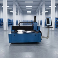 Machine de découpe laser à fibre CNC haute précision 3000W, zone de travail 3000x1500mm, découpe industrielle de métaux, laser automatique CHNVIKEN