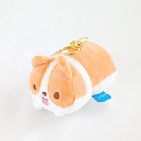 Porte-clés corgi en peluche super moelleux, OEM, nouvelle collection