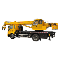 Grue robuste de 8 tonnes de marque chinoise, pièces de haute qualité, moteur, boîte de vitesses, pompe, Moog, utilisée pour les grues mécaniques industrielles