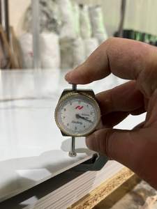 Décoration intérieure moderne PVC UV Alternative Dalle de marbre 4*8 Surface lisse 2mm/3mm Epaisseur Planche à découper pour appartements - Product Image 4