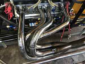 Kit de colector turbo de escape de acero inoxidable de alto rendimiento hecho a medida para Honda <span class=keywords><strong>K20</strong></span> K24 Swap <span class=keywords><strong>Header</strong></span> - Product Image 6