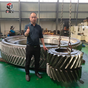 Machines de fraisage CNC à portique de Luoyang, à liaison quatre axes, pour grands engrenages en équerre, en acier 42CrMo, pour équipement minier - Product Image 4