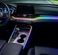Éclairage intérieur automobile pour CT5 20-25 : Lumière d'ambiance gravée au laser, lumières d'appoint pour accoudoir et sorties d'air, pièces de modification couleur Phantom en option